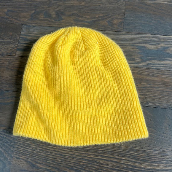 Yellow Knit Beanie - Picture 1 of 1